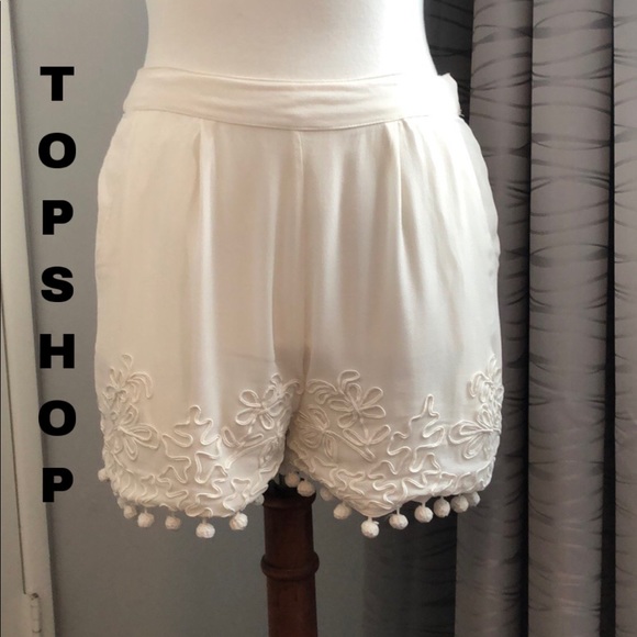 Topshop Pants - Topshop high rise dressy shorts
